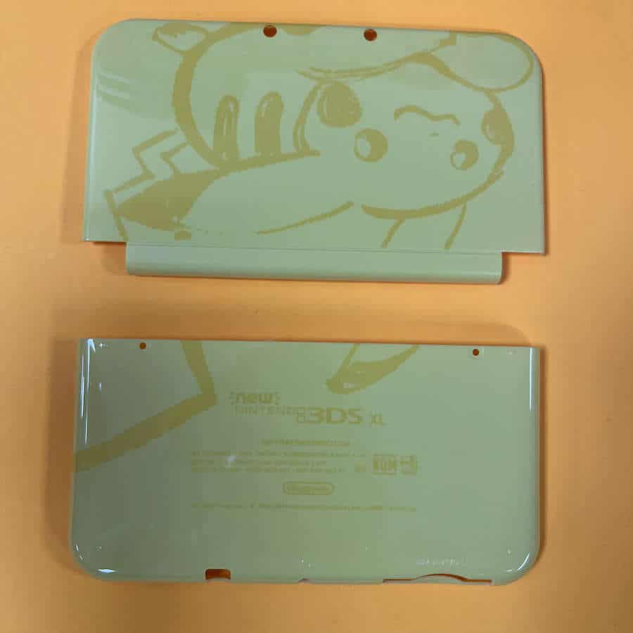 Galaxy style exterior shell covers for Nintendo 3DS XL, front and back, brand new.