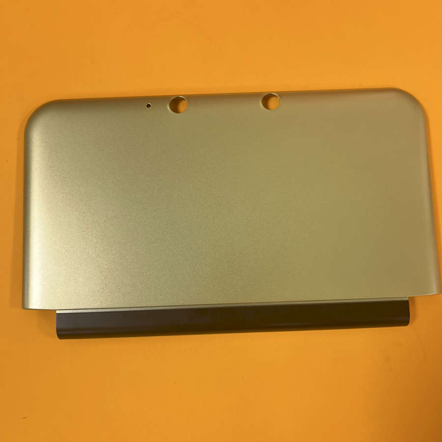 Gold exterior shell for Nintendo 3DS XL with front and back covers.