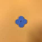 3DS XL Rubber Pad for ABYX Buttons – Replacement