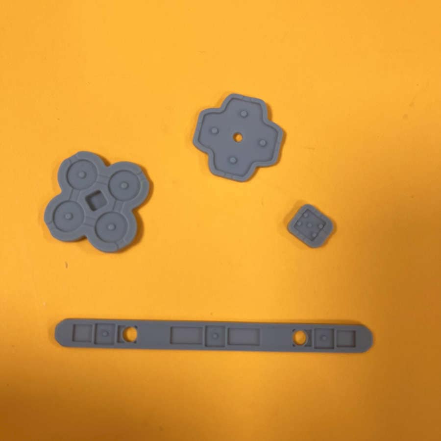Replacement rubber set for Nintendo 3DS XL controller parts.