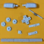 White Button Set for Nintendo 3DS XL – Replacement Part (3rd Party)