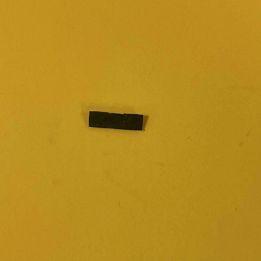 Black Wifi Slider replacement part for Nintendo 3DS XL console.
