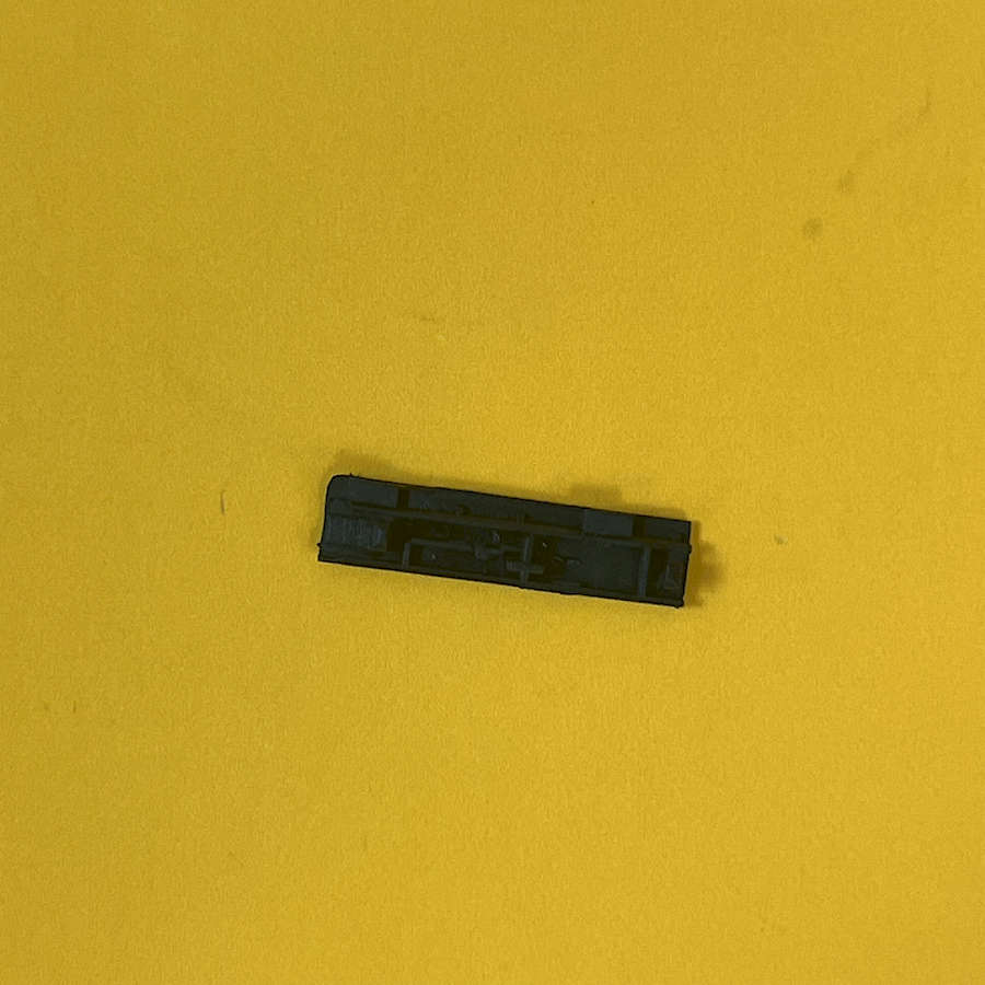 Black select button for Nintendo 3DS XL replacement part.