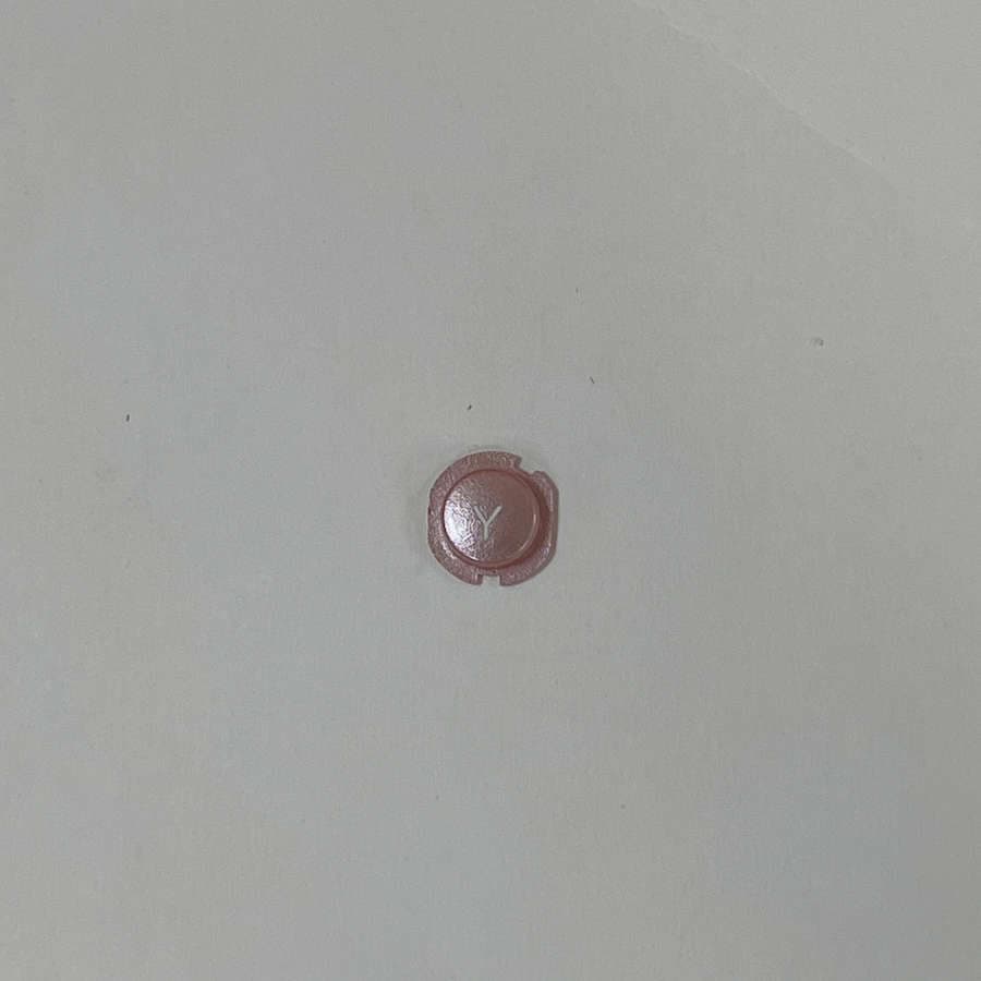 Y Button for Nintendo 3DS – Pink – Action Button Replacement – Brand New