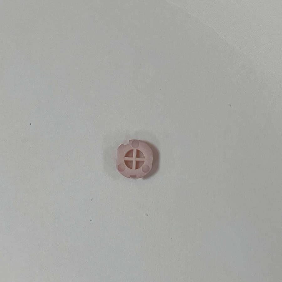 Alternative view of Y Button for Nintendo 3DS – Pink – Action Button Replacement – Brand New