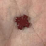 D-Pad Button for Nintendo 3DS – Red – Directional Pad Replacement – Brand New