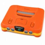 Orange & Yellow Nintendo 64 + EverDrive – Ready-to-Play Console Package