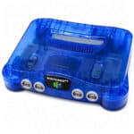 Transparent Blue Nintendo 64 + EverDrive – Ready-to-Play Console Package