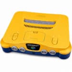 Yellow & Blue Nintendo 64 + EverDrive – Ready-to-Play Console Package