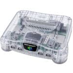 Clear Transparent Nintendo 64 + EverDrive – Ready-to-Play Console Package